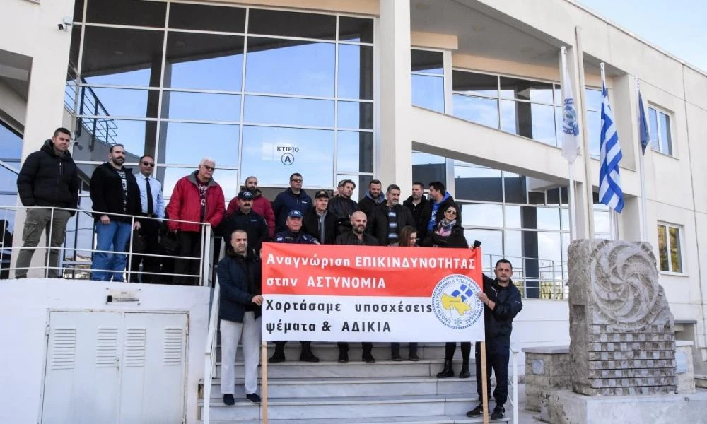  Διαμαρτυρίες αστυνομικών σε όλη την χώρα για τον τραυματισμό του 31χρονου (Εικόνες-Βίντεο)